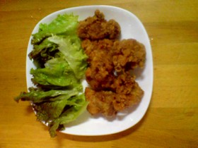 鶏もも肉の唐揚