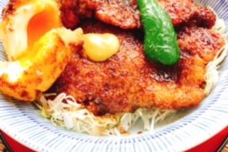 ソースかつ丼 レシピ 作り方 By ラブリーミュウちゃん クックパッド
