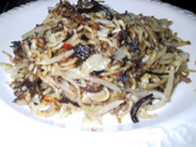 鉄骨焼きそば☆ひじき入り