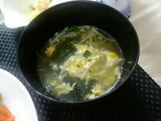 簡単!中華風わかめ卵スープ♪の写真