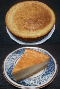 ベイクドチーズケーキ(重めver2)