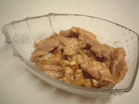 鶏のねぎ醤油