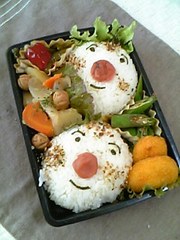 おにぎりマン弁当☆の写真