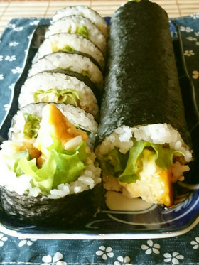 節分の恵方巻にも♪チキン南蛮の巻寿司