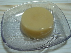 白い(白花豆)水羊羹^^