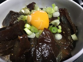 メジロの漬け丼