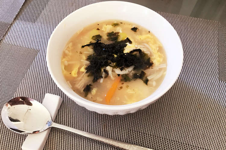 キムさんちのトックスープ 韓国のお雑煮 レシピ 作り方 By キムさんの嫁 クックパッド 簡単おいしいみんなのレシピが361万品