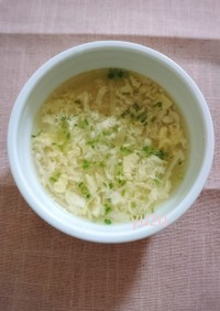 シンプル旨い♪普段の卵中華スープ