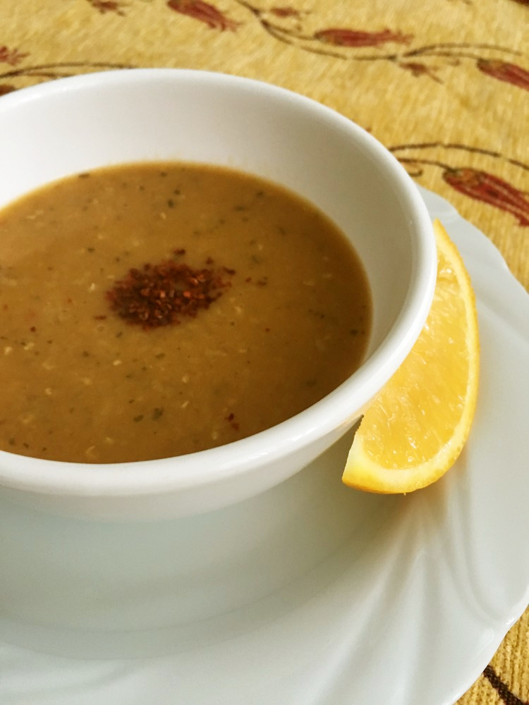 圧力鍋でレンズ豆のスープ☆トルコの画像