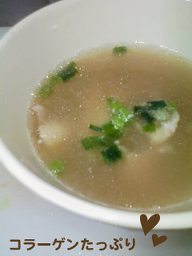 離乳食にも!コラーゲンたっぷりスープ