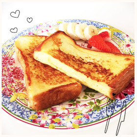 簡単!食パンでフレンチトースト