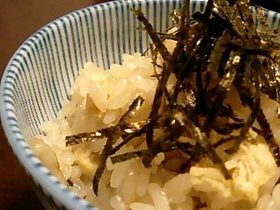 貧乏マイタケご飯
