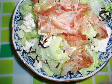 豆腐サラダの写真