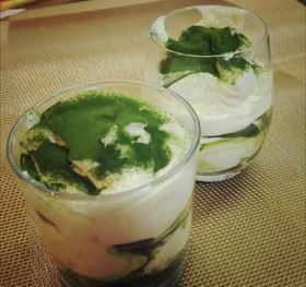 バレンタイン*簡単抹茶ティラミス