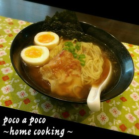 我が家の本格夜鳴きラーメンスープ