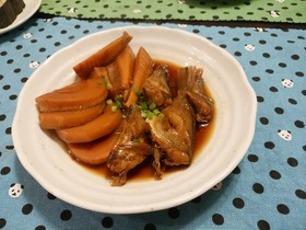 メバルとたけのこの煮物