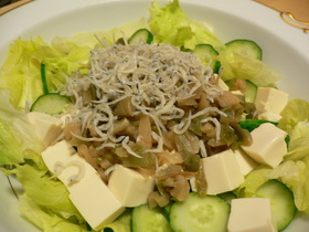 モリモリ食べれる中華風サラダ