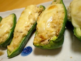 残りものはピーマンにおまかせ!肉だんご編