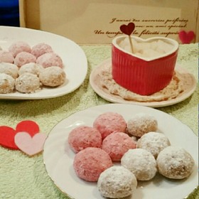 かわいい!バレンタインデー♡スノーボール