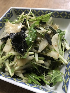 大根と焼き海苔のナムル