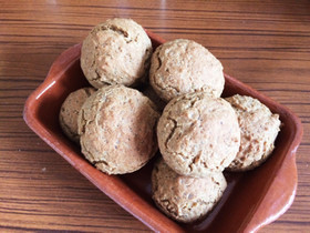 余りご飯でグルテンフリーのプチ丸パン