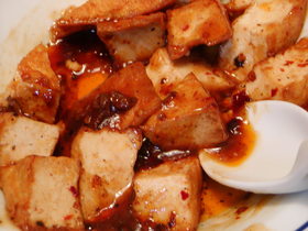 本格中華★厚揚げ豆腐の四川風豆板醤炒め