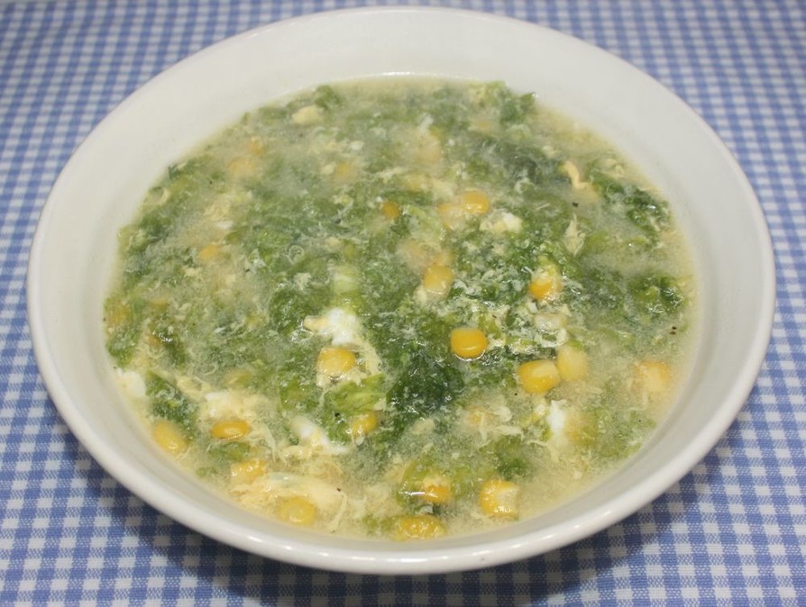 簡単うまい☆乾燥あおさで中華たまごスープの画像