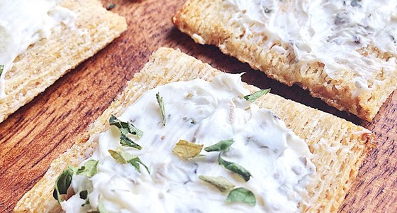 ガーリックとハーブのクリームチーズのレシピ