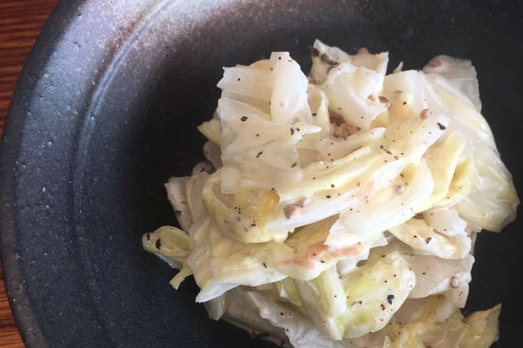 簡単 キャベツの酢マヨあえ レシピ 作り方 By みや クックパッド 簡単おいしいみんなのレシピが355万品