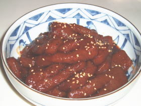 こんにゃくのみそ煮