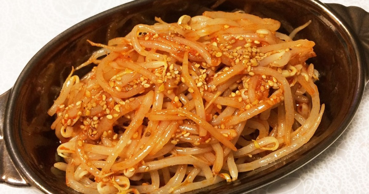 再現♡ラーメン屋さんの辛もやし