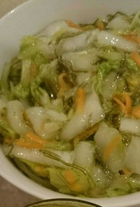 塩柚子(ID 4321176)で白菜漬け