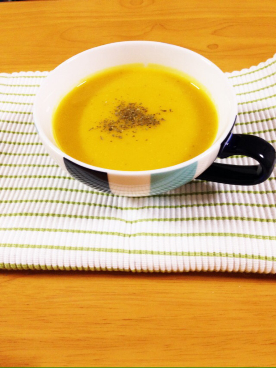 簡単☆ポカポカかぼちゃスープの画像