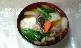 おばあのけんちん汁(すいとん入り)