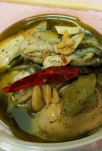 アヒージョ好きの牡蛎のオイル煮