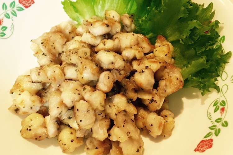 簡単揚げない 鶏軟骨のバジル唐揚げ レシピ 作り方 By まやチャン クックパッド 簡単おいしいみんなのレシピが356万品