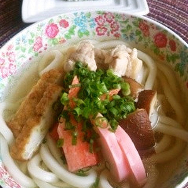 太巻きとともに 七福うどん レシピ 作り方 By コープかごしまのお店 クックパッド