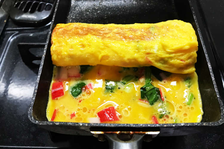 ブロッコリーの葉っぱで卵焼き レシピ 作り方 By Chihopp915 クックパッド