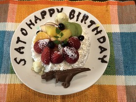 手作りアイスケーキ