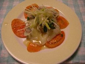 のど越しツルッと冷しワンタン♪