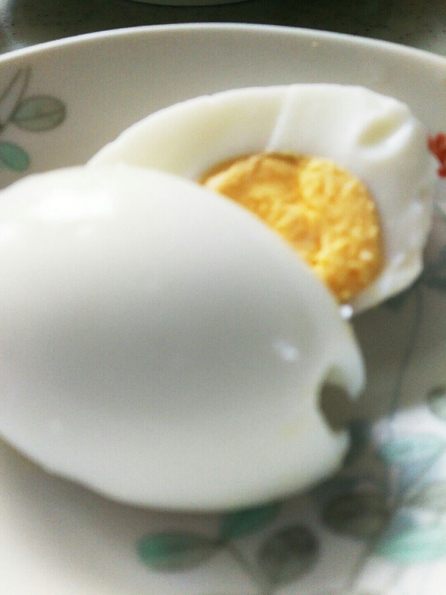 塩麹で、白い味付け卵♪の画像