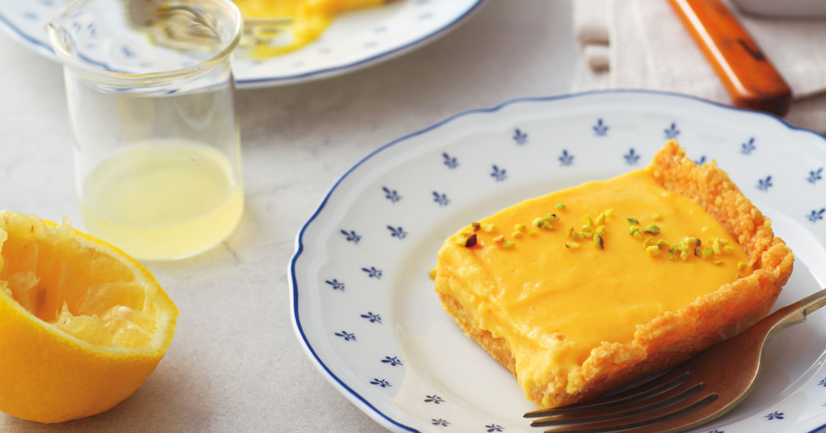 レモンカスタードパイのレシピ