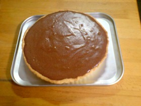 チョコレートババロアタルト