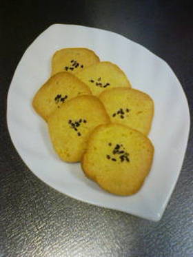 ホットケーキミックスでおさつクッキー♪
