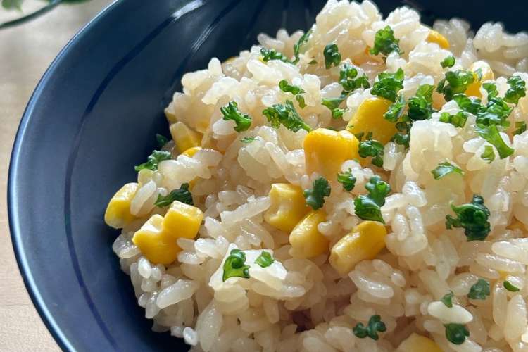炊飯器で簡単コーンバターライス レシピ 作り方 By ささきさちこdeli クックパッド 簡単おいしいみんなのレシピが360万品