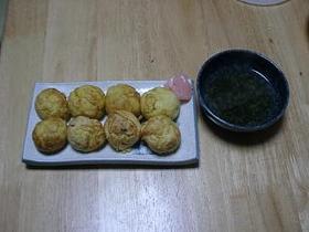 明石焼き・・きりで回転できるよ♪