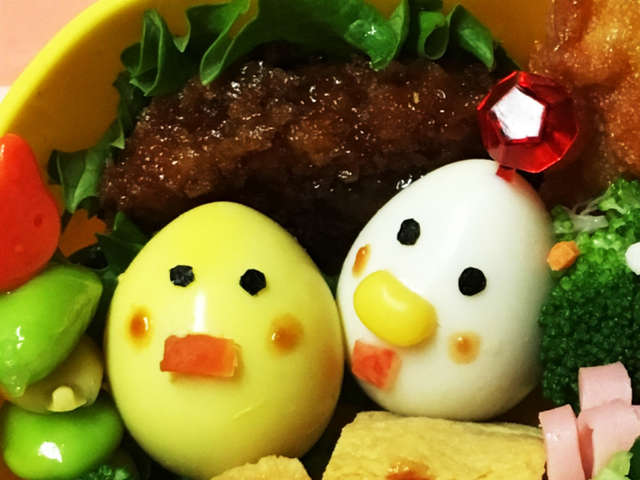 お弁当 おかず かわいい うずらの卵 レシピ 作り方 By クッキーまりん