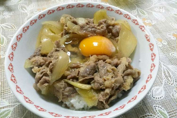 おいしい牛丼 レシピ 作り方 By M Ojisan クックパッド 簡単おいしいみんなのレシピが364万品