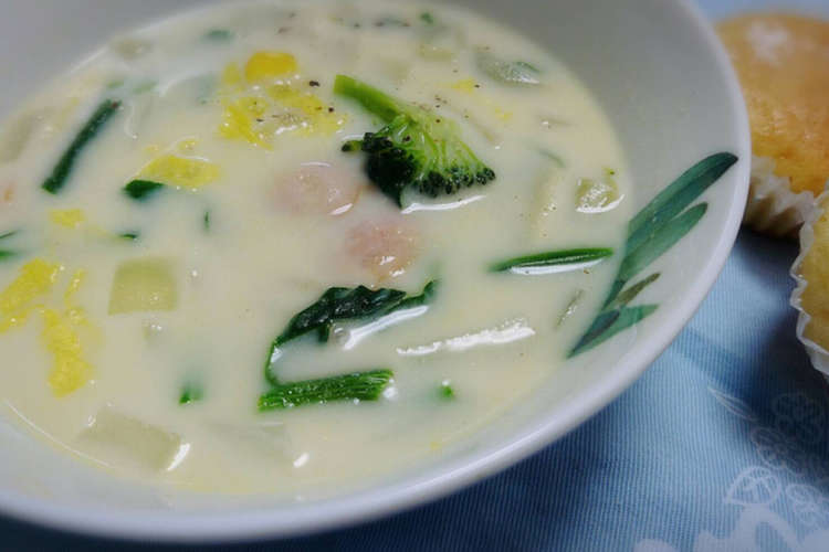 カップスープの素1袋で４人分の朝食スープ レシピ 作り方 By タワまん クックパッド 簡単おいしいみんなのレシピが352万品