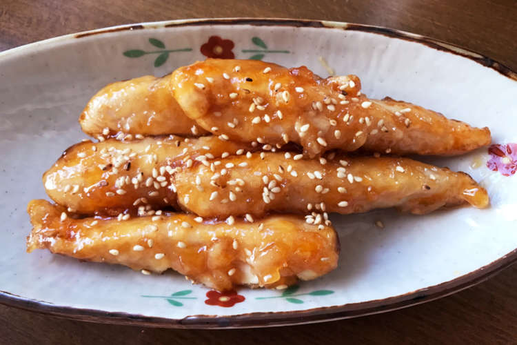 ささみの甘辛ソース レシピ 作り方 By Chizuko クックパッド